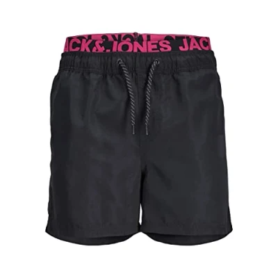 Abbildung von JACK &amp; JONES Herren JPSTARUBA JJSWIMSHORTS AKM DB, Tap Shoe/PINK Peacock, S