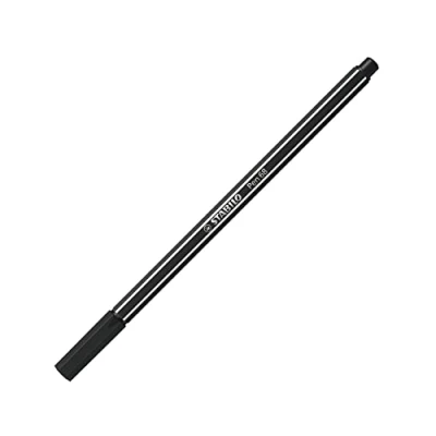 Abbildung von STABILO 3 Filzstifte PEN 68, mittlere Spitze, 1 mm, Schwarz