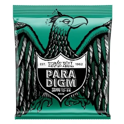 Abbildung von Ernie Ball Not Even Slinky Paradigm E Gitarrensaiten, Stärke 12 56