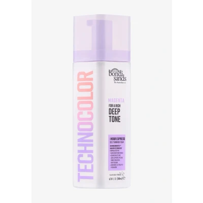 Abbildung von Bondi Sands Technocolor 1 HOUR Express SELF Tanning FOAM Magenta 200ML Selbstbräuner, Größe: 200 ml,