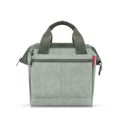 Abbildung von reisenthel Allrounder Cross Twist sage Kleine Crossbody Bag mit abnehmbarem und verstellbarem Schultergurt Aus wasserabweisendem Material