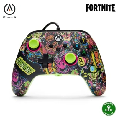 Abbildung von PowerA Advantage Wired Controller for Xbox Series XS Fortnite Glow
