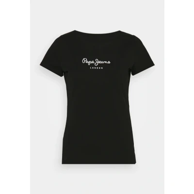 Abbildung von Pepe Jeans NEW Virginia Tshirt print, Damen, Größe: XL, Black