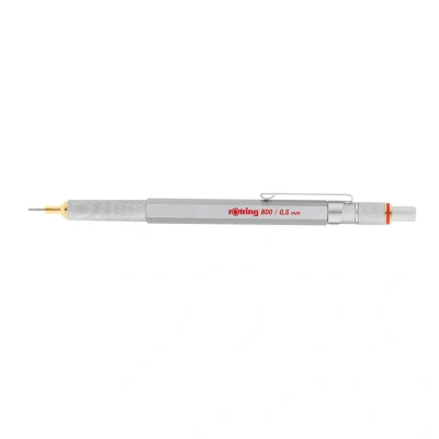 Abbildung von rOtring 800 Druckbleistift mit Einzug 0,5 mm Silber