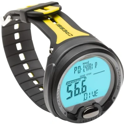 Abbildung von Cressi KS770051 Leonardo Dive Computer, Schwarz/Gelb