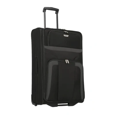 Abbildung von paklite Reisekoffer mit 2 Rollen, Rollkoffer groß, Orlando, klassischer Weichschalen Trolley im zeitlosen Design, 73 cm, 80 Liter