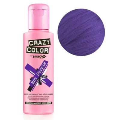Abbildung von Crazy Color by Renbow 62 Hot Purple 100 ml