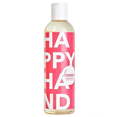 Abbildung von Loovara Massageöl Liebes Öl 250 ml HAPPY HAND Vegan, dermatologisch getestet als fürs Vorspiel und Partnermassage &amp; mit Sexspielzeug Sextoys geeignet