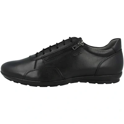 Abbildung von Geox UOMO Symbol Sportlicher Schnürer, Herren, Größe: 42.5, Black Schuhe