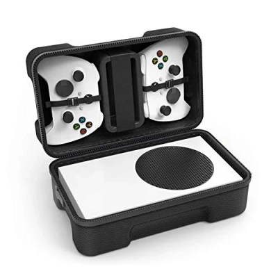 Abbildung von SHBC Tragetasche Kompatibel mit der Xbox Series S Spielekonsole Reisetasche für Drahtlose Steuerungen und Kabel