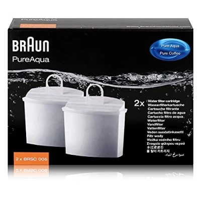 Abbildung von Braun BRSC 006 Wasserfilter PureAqua, geeignet für CaféHouse, PurEase und Sommelier, reinen Kaffeegeschmack