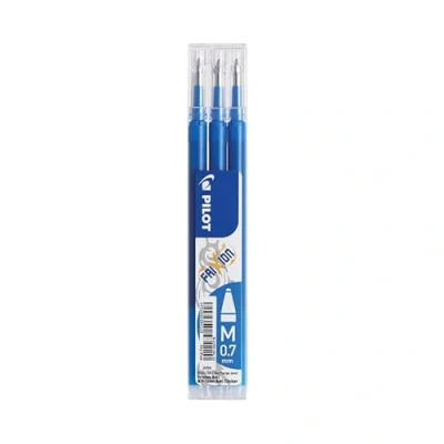 Abbildung von Pilot Pen 2261133F Ersatzminen Tintenroller Frixion Ball, Stärke 0,7 mm, skyblue, radierbar, 3 Stück