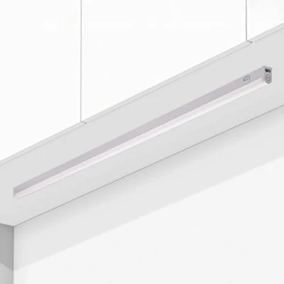 Abbildung von Oktaplex lighting LED Unterbauleuchte Küche 18W 1620lm Warmweiß 3000K, Küchenunterbauleuchte mit Schalter erweiterbar Länge: 114cm