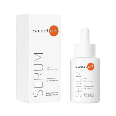 Abbildung von Sweat Off Antitranspirant Serum 30ml gegen Schwitzen I Kopfschwitzen Antiperspirant Schweiß am Kopf