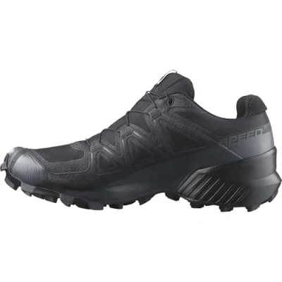 Abbildung von Salomon Speedcross Gore Tex Wasserdichte Herren Trail Laufschuhe, Wetterschutz, Aggressiver Grip, Präzise Passform, Black, 44