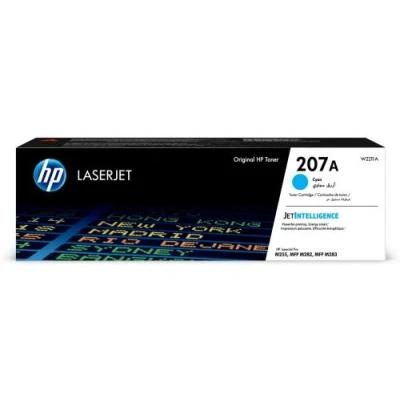 Abbildung von HP 207A (W2211A) Cyan Original Toner für Color LaserJet Pro M283 / M282 M255