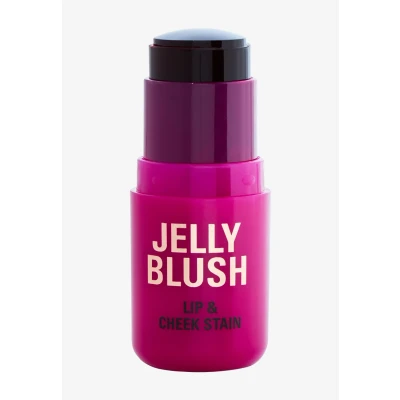 Abbildung von Revolution Beauty, Jelly Blush Stick für Lippen &amp; Wangen, Langanhaltend Aufbaubar mit Hyaluronsäure Aloe, Vegan Ohne Tierversuche, Kirschrot