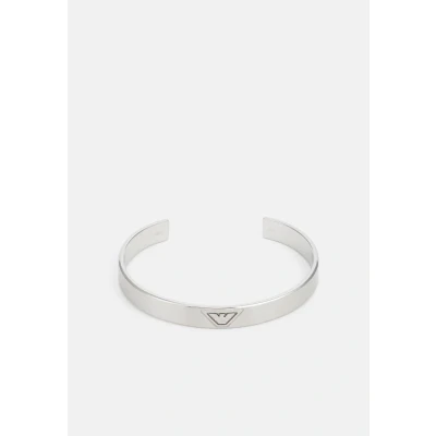 Abbildung von Emporio Armani Eagle LOGO Armband silvercoloured, Herren, Größe: One Size, Silver coloured