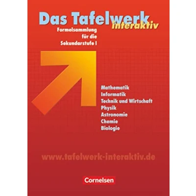 Abbildung von Das Tafelwerk interaktiv Formelsammlung für die Sekundarstufe I Allgemeine Ausgabe: Schulbuch