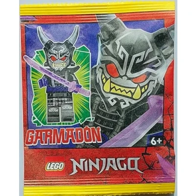 Abbildung von LEGO Ninjago: Lord Garmadon Oni Minifigur mit Schwert