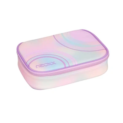 Abbildung von neoxx Schlamperbox Dunk Candy Party Platz für EIN Geodreieck Stifte Flap mit 26 Stifteschlaufen ca. 23,5 x 17 6,5 cm Schulkinder