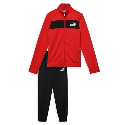 Abbildung von PUMA Boy&#039;s Poly Suit Cl B Track Suit,Rot (High Risk Red)