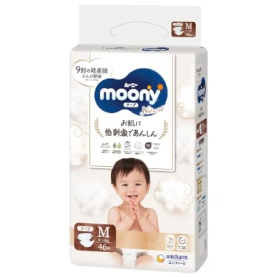 Abbildung von Moony Natural M (6 11 kg) // Japanese Diapers