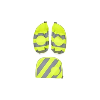 Abbildung von ergobag pack Seitentaschen Zip Set Sichtbarkeits mit cubo und light 3 teilig Gelb