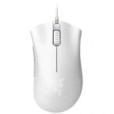 Abbildung von Razer DeathAdder Essential (2021) Kabelgebundene Gaming Maus mit Optischem Sensor 6400 DPI (5 programmierbare Tasten, Ergonomischer Formfaktor, 10 Millionen Klicks Lebensdauer) Weiß