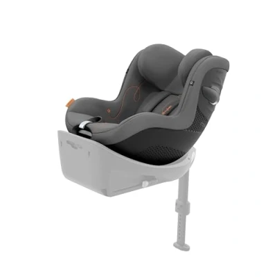 Abbildung von CYBEX Gold Kinder Autositz Sirona G i Size Comfort, Ohne Base, Ab ca. 3 Monaten bis 4 Jahre, Max. 19 kg, 61 105 cm (Ab Geburt / 40 mit Neugeboreneneinlage), Lava Grey