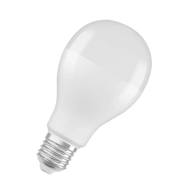Abbildung von OSRAM LED Star Classic A150 Lampe für E27 Sockel, Birnenform, matte Optik, 2452 Lumen, kaltweiß (4000K), Ersatz herkömmliche 150W Glühbirnen, nicht dimmbar, 1er Pack