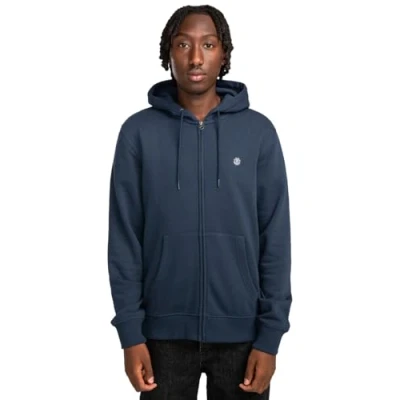Abbildung von Element Cornell Classic Kapuzenpulli mit Reißverschluss Männer L Blau