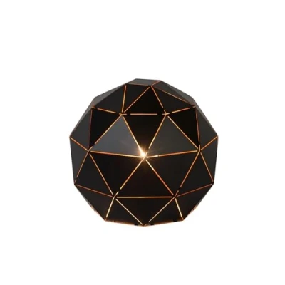 Abbildung von LUCIDE OTONA Tischlampe Ø 25 cm 1xE27 Schwarz