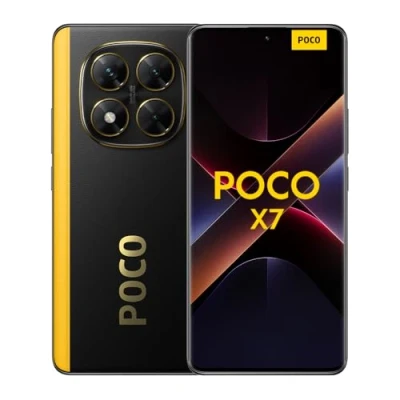 Abbildung von Xiaomi Poco X7 Smartphone, 8+256GB, Schwarz, 50MP Hauptkamera mit OIS, 5110mAh Akku, IP68 (Ladegerät Nicht enthalten)