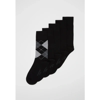 Abbildung von Schiesser 5 PACK Socken, Herren, Größe: 43 46, Black