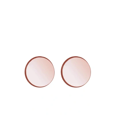 Abbildung von Elli Plate Basic Ohrringe roségoldcoloured, Damen, Größe: One Size, Roségold coloured