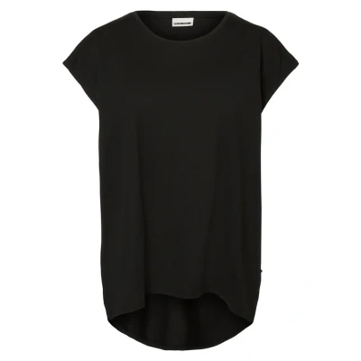 Abbildung von Noisy may NMMathilde Loose Long Top Frauen T Shirt schwarz M