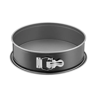 Abbildung von Original Kaiser Inspiration Springform 26 cm rund, Flachboden, runde Backform, Kuchenform antihaftbeschichtet, auslaufsicher