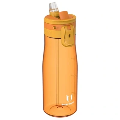 Abbildung von Sparrow Trinkflasche 1L TouchFlow Tritan Wasserflasche BPA frei Sportflasche Auslaufsicher Trinkflaschen mit Strohhalm für Sport, Outdoor Leicht, Nachhaltig