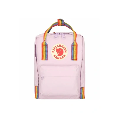 Abbildung von Fjällräven Kanken rainbow MINI CITY Tagesrucksack Pastel lavenderrainbow für Kinder, Größe: One Size, lavender