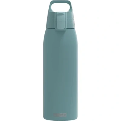Abbildung von SIGG Edelstahl Trinkflasche Shield ONE Morning Blue Für Kohlensäurehaltige Getränke Geeignet Auslaufsicher Federleicht BPA frei Outdoor &amp; Fitness 1.0 L