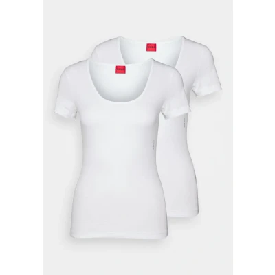 Abbildung von HUGO TWIN 2 PACK Unterhemd/shirt, Damen, Größe: XS, White