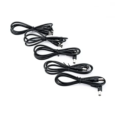 Abbildung von Musiclily Pro Gitarren Effektpedal Netzteilkabel (5er Set)
