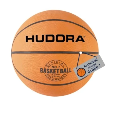 Abbildung von Hudora Basketball (orange, Grösse 7)
