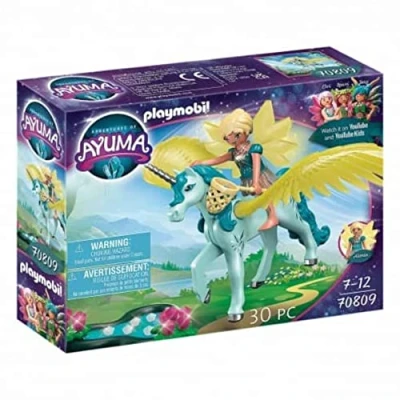 Abbildung von PLAYMOBIL Adventures of Ayuma 70809 Crystal Fairy mit Einhorn, Spielzeug für Kinder ab 7 Jahren