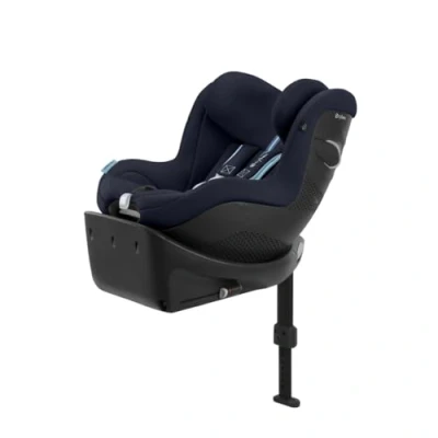 Abbildung von CYBEX Gold Kinder Autositz Sirona Gi i Size Plus inkl. Base, Ab ca. 3 Monaten bis 4 Jahre (Ab Geburt mit Neugeboreneneinlage), Max. 20 kg, 61 105 cm 40 Ocean Blue