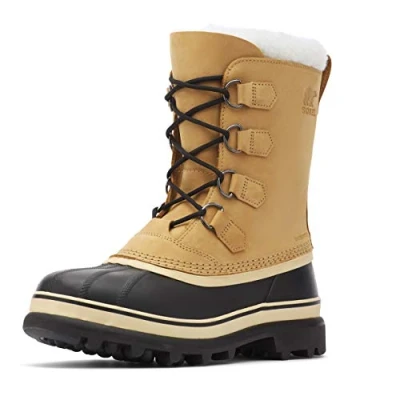 Abbildung von Sorel Caribou Snowboot/Winterstiefel, Herren, Größe: 40.5, Brown Leder/synthetik