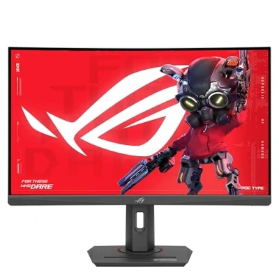 Abbildung von ASUS ROG Strix XG27WCS 27 Zoll WQHD Curved Gaming Monitor 180 Hz, 1ms GtG, FreeSync, AdaptiveSync, ELMB Sync, DisplayHDR 400 Fast VA, 16:9, 2560x1440, DisplayPort, HDMI, 7.5W USB C, ergonomisch