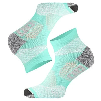 Abbildung von TODO Running RAID Quarter Laufsocken Herren, Damen. Atmungsaktiv Joggen Socken Technisch, Anti Blasen. Bunte Sport Marathon Trail Laufen (39 42, Minze)
