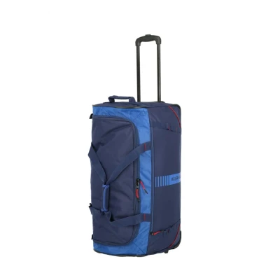 Abbildung von Travelite Basics Active Trolley RT 70cm Marine/Rot Weichgepäck